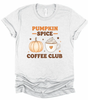 Pumpkin Spice Coffee Club Graphic Tee by Ocean & 7th