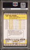 Graded 1989 Fleer Bill Ripken #616 FF Error Baseball Card PSA 9 Mint by Hall of Fame Sports Memorabilia