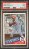 Graded 1985 Topps Kirby Puckett #536 Rookie RC Baseball Card PSA 9 Mint