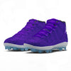 "Purple Crystals" Jordan 11 Retro MCS Cleats by Stadium Custom Kicks