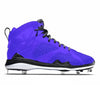 "Purple Elephant" Jordan 7 Retro Cleats by Stadium Custom Kicks