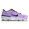"Purple Marble" Nike Alpha Huarache Elite 3 Cleats by Stadium Custom Kicks