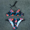Push Up Bikini Floral Print Swimsuit Swimwear Women Bathing Suit Bikinis Set Brazilian Beach Female Wear Women's Bikini Swimsuits Floral Printed Bathing Suits for Women 2 Piece Bikini by Stevvex