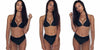 Push Up Bikini New Two Piece Swimsuit Women High Waist Black Pink Bikinis Set Women's Halter Padded Top Push Up Bikini Set Two Piece Swimsuits Bathing Suits Beachwear Swimwear Beachwear Bathing Suit by Stevvex