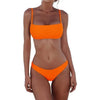 Push Up Bikini Set Swimsuits High Waist Swimwear Women Ribbed Bathing Suits Brazilian Bikinis Swimsuit for Women Bottom Triangle Bikinis Top Bathing Suit by Stevvex
