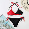 Push Up Bikinis 2022 New Swimwear Women's Bikini Swimsuits Floral Printed Bathing Suits for Women 2 Piece Bikini Women Floral Print Bikini Sets Swimsuit Beach Wear Bathing Suit Female Two Pieces by Stevvex