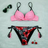 Push Up Bikinis 2022 New Swimwear Women's Bikini Swimsuits Floral Printed Bathing Suits for Women 2 Piece Bikini Women Floral Print Bikini Sets Swimsuit Beach Wear Bathing Suit Female Two Pieces by Stevvex