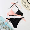 Push Up Bikinis 2022 New Swimwear Women's Bikini Swimsuits Floral Printed Bathing Suits for Women 2 Piece Bikini Women Floral Print Bikini Sets Swimsuit Beach Wear Bathing Suit Female Two Pieces by Stevvex