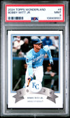 Graded 2024 Topps Wonderland Bobby Witt Jr. #8 Baseball Card PSA 9 Near Mint