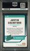 Graded 2024 Panini Donruss Justin Crawford #164 Optic Signature Rookie RC Baseball Card PSA 10 Gem Mint
