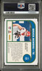 Graded 2024 Panini Score Brock Bowers #19 Protential Rookie RC Football Card PSA 10 Gem Mint by Hall of Fame Sports Memorabilia