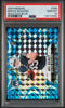 Graded 2024 Panini Mosaic Brock Bowers #286 Reactive Blue Rookie RC Football Card PSA 10 Gem Mint by Hall of Fame Sports Memorabilia