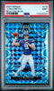 Graded 2024 Panini Mosaic JJ McCarthy #310 Reactive Blue Rookie RC Football Card PSA 9 Mint by Hall of Fame Sports Memorabilia