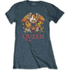 Queen Classic Crest [T-Shirt] by Rock Band Apparel