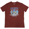 Queen Tour '80 [T-Shirt] by Rock Band Apparel
