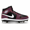 "Queens Crackle" Jordan 1 Retro Cleats by Stadium Custom Kicks