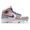 "Queens Heat" Jordan 1 Retro Cleats by Stadium Custom Kicks