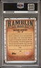 Graded 2023 Topps Bowman University Xavier Worthy #RM5 Ramblin Man Aqua #/150 Rookie RC Football Card PSA 10 Gem Mint