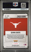Graded 2024 Panini Instant NIL Quinn Ewers #QEB Rookie RC Football Card PSA 10 Gem Mint