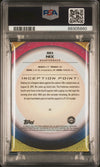 Graded 2022 Topps Bowmans U Inception Bo Nix #61 Blue V2 Foil #/99 Rookie RC Football Card PSA 10 Gem Mint