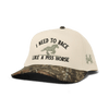 Race Like A Piss Horse Snapback Hat by The Mad Hatter Company