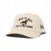Race Like A Piss Horse Snapback Hat by The Mad Hatter Company