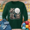 Racoon & Yarn Ball Long Sleeve T-shirt by YarnMerch