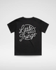 RAD CIRCLE LOGO TEE - BLACK by LITTLE RAD THINGS