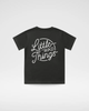 RAD CIRCLE LOGO TEE - SMOKE by LITTLE RAD THINGS