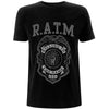 Rage Against The Machine Grey Police Badge [T-Shirt] by Rock Band Apparel