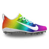 "Rainbow" Nike Alpha Huarache 7 Pro LAX Cleats by Stadium Custom Kicks