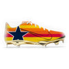"Rainbow Throwback" Nike Lunar Vapor Ultrafly Elite 3 Cleats by Stadium Custom Kicks