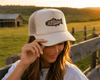 Rainbow Trout Patch Trucker Hat by Wild Junkie