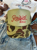 Raisin' Hell Green Camo Trucker Hat by Wild Junkie