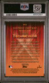 Graded 2023 Topps Chrome Shohei Ohtani #TT2 Topps in Technicolor Baseball Card PSA 10 Gem Mint