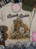 Ranch Rodeo Cowboy Roping Graphic Sweatshirt by Wild Junkie