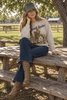 Ranch Rodeo Cowboy Roping Graphic Sweatshirt by Wild Junkie