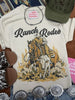Ranch Rodeo Cowboy Roping Graphic Tee by Wild Junkie