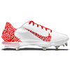 "Red Elephant" Nike Force Zoom Trout 7 Pro Cleats by Stadium Custom Kicks