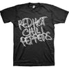 RED HOT CHILI PEPPERS Black & White Logo [T-Shirt] by Rock Band Apparel