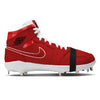 "Red Lobster" Jordan 1 Retro Cleats by Stadium Custom Kicks