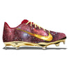 "Red Moon" Nike Lunar Vapor Ultrafly Elite 3 Cleats by Stadium Custom Kicks
