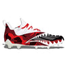 "Red Shark Camo" Adidas Adizero 11.0 Football Cleats by Stadium Custom Kicks