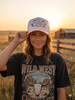 Red, White & Western Trucker Hat by Wild Junkie