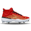 "Red Matadors" Nike Alpha Huarache Elite 4 Mid Cleats by Stadium Custom Kicks