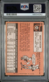 Graded 1969 Topps Reggie Jackson #260 Rookie RC Baseball Card PSA 2 Good
