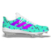 "Retro '90s" Adidas Adizero Afterburner 8 Cleats by Stadium Custom Kicks