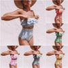 Retro Blue White Striped High Waist Bikini Lady Swimwear Women Swimsuit Female Ruffle Swim Bathing Suit Piece Vintage High Waist Bikini Set Ruffled Swimsuits For Women Bathing Suits by Stevvex