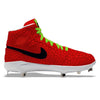 "Reverse Grinch" Jordan 1 Retro Cleats by Stadium Custom Kicks