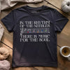 Rhythm of the Needles T-shirt by YarnMerch